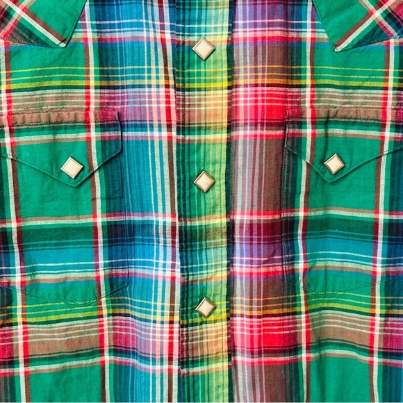 Polo by Ralph Lauren Men's Green Plaid Shirt Size M - Picture 4 of 7